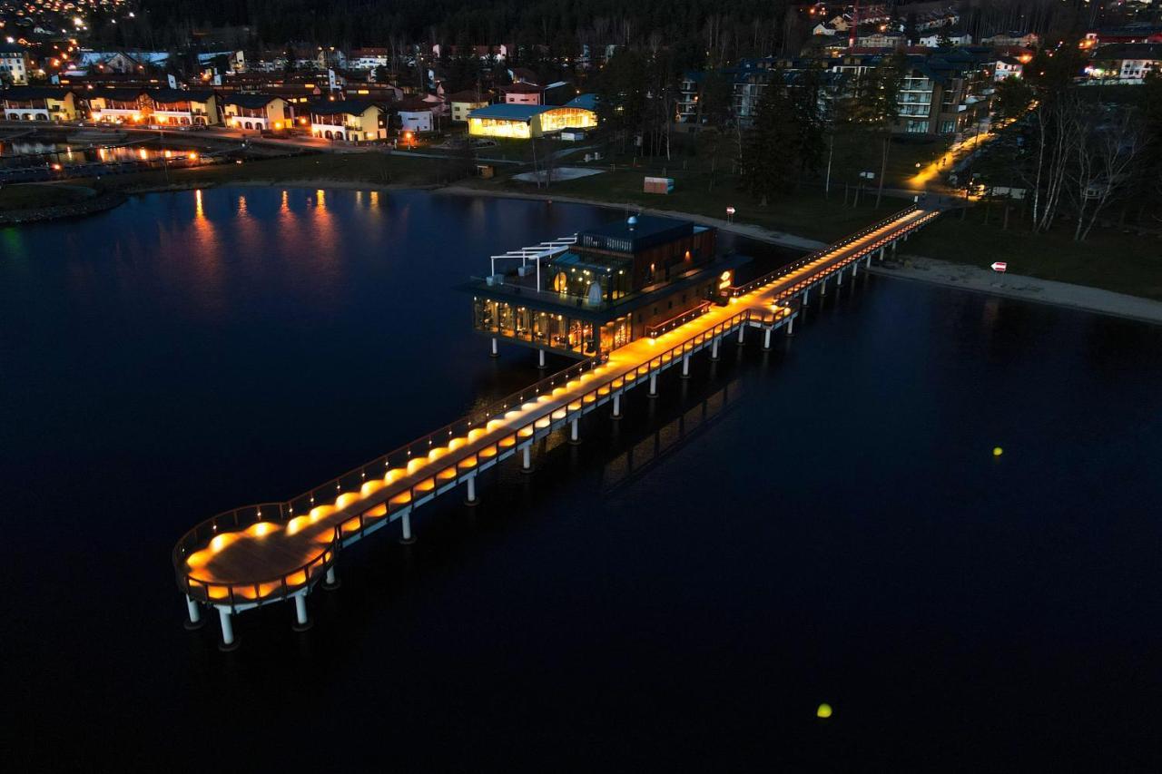 Moli Apartman S Privatni Saunou - Molo Lipno Resort 리프노나드비타보브 외부 사진